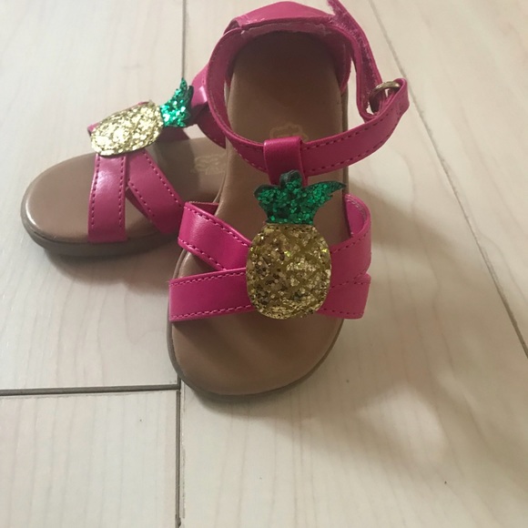 baby pineapple sandals